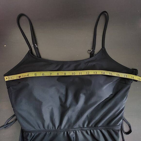 AI'MAGE Black Swim Dress with Matching Bottoms NWOT Size XXL - Picture 14 of 14